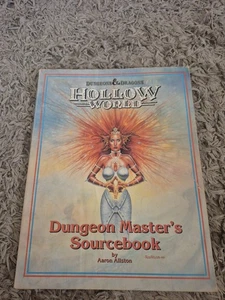 Dungeons & Dragons Hollow World Dungeon Masters Sourcebook 1990 TSR AD&D - Bild 1 von 18