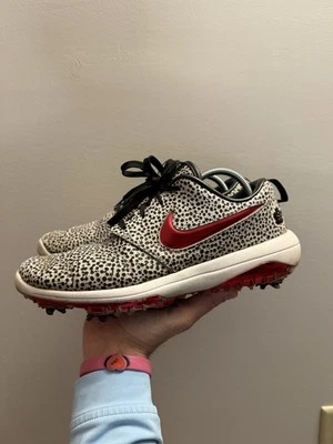 Zapatos de golf Nike Roshe Tour NRG Safari Bred para hombre talla 8 Foto 1 de 4