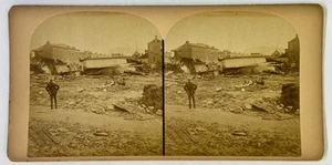 SV023_049_8 Stereoview Great Johnstown Flood of May 31, 1889. - Bild 1 von 2