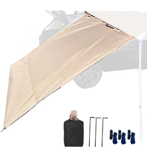 Waterproof Car Awning Side Wall, Sun Shade Windbreak & Privacy Extension Late... - Picture 1 of 6