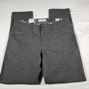 Neu Brax WOO.LOOK Chuck DX Herren 36 x 34 grau Digitaldruck Karo Hose $ 228 Neu mit Etikett - Bild 1 von 17