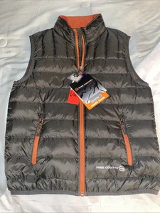 NWT Free Country Kids L (14-16) Nylon Down Feather Puffer Vest Lightweight - Picture 1 of 8