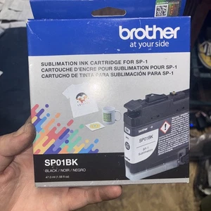 Genuine Brother  SP01BKS Standard Capacity Ink Cartridge  Black fresh 07/2025 - Picture 1 of 3