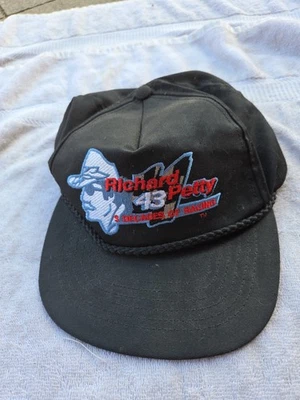 De Colección Nascar Richard Petty #43 3 Décadas De Carreras Sombrero EE. UU. Snap Back Hecho en EE. UU. Foto 1 de 4