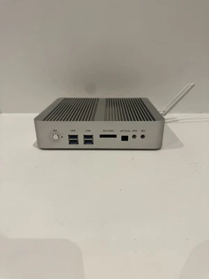 Fanless Intel i5-5200U 8GB RAM 256GB SSD Windows 10 Passive Silent - Image 1 of 4
