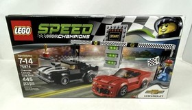 LEGO 75874 SPEED CHAMPIONS: CHEVROLET CAMARO DRAG RACE - New Sealed