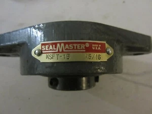 Cojinete de brida Sealmaster 15/16", modelo MSFT-15, nuevo en caja - Imagen 1 de 7