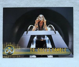 Carta film 2000 Topps Marvel personaggi #52 Dr. Grey’s Gamble X-Men in vendita - Foto 1 di 2
