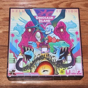 Dinosaur Island ~ Deluxe Edition Brettspiel Pandasaurus Spiele - Bild 1 von 2