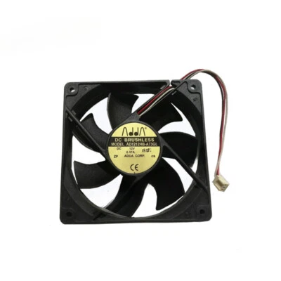 1PC ADDA AD1212HB-A73GL 12VDC 0.37A 3Wire 120*120*25MM Server Axial Cooling Fan - Image 1 of 2