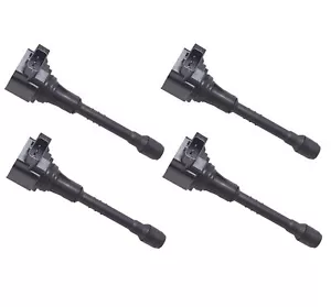 Set of 4 Hitachi Front Direct Ignition Coils for Infiniti QX45 QX80 V8 5.6L - Picture 1 of 1