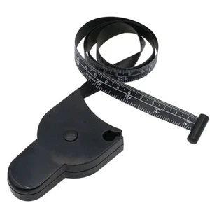 60" Body Measuring Tape Fitness Ruler Soft PVC Accurate Fat Caliper Retractable - Picture 1 of 7