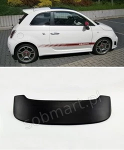 FIAT 500 2008+ ABARTH ROOF SPOILER REAR SPOILER TUNING SOBMART - Picture 1 of 9