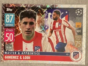 Topps Match Attax Champions League 21/22 Master Apprentice 426 Gimenez Lodi - Picture 1 of 1