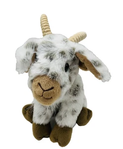 Peluche suave The Petting Zoo Goat manchado blanco salvaje Onez Babiez - Imagen 1 de 13