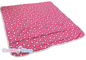 Tappetino cambio pannolini pannolini gattino rosa Cuddlz adulto extra large reversibile - Foto 1 di 2