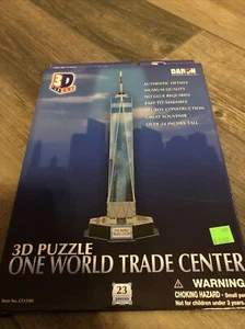 3D Puzzle ONE WORLD TRADE CENTER- Over 24" Tall! - Picture 1 of 2