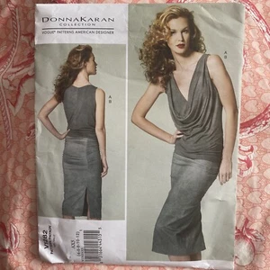 NEW/VINTAGE 2012 VOGUE TOP & SKIRT SEWING PATTERN V1051ALL SIZES 4 8 10 12 - Picture 1 of 7