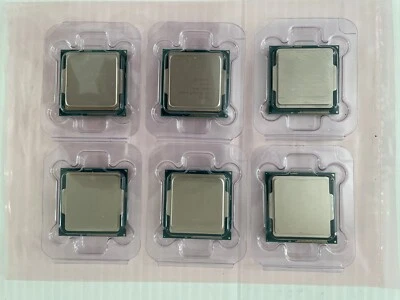 Lot of 6 Intel Core i3-4130T 2.90GHz LGA1150 Desktop CPU Processor SR1NN - Image 1 of 2