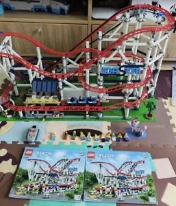 LEGO 10261 CREATOR EXPERT Montaña rusa 2018 100% + Motor con instrucciones - Imagen 1 de 4