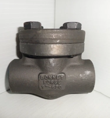 ⭐NEW⭐BONNEY FORGE HL 41  CLASS 800 1"Npt PISTON CHECK VALVE  A105N 1975PSI - Image 1 of 4