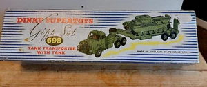 Dinky 698 Thornycroft with Centurion tank Original gift set in V/G condition - Picture 1 of 23