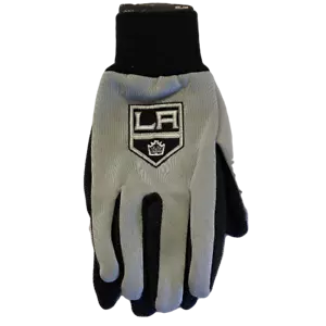 Guantes utilitarios Los Angeles Kings negros NHL - Imagen 1 de 5