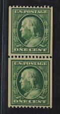 CKStamps: US Stamps Collection Scott#385 1c Franklin Mint NH OG 21mm