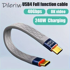 USB4.0 Multi-function Data Cable 240W Fast Charging 40Gbps 8K Transmission - Bild 1 von 13