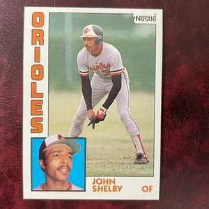 1984 Topps NESTLE Set JOHN SHELBY ROOKIE Parallel #86 ORIOLES ** MINT ** q84 - Picture 1 of 1
