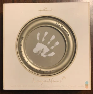 NIB Hallmark MY BAPTISM Handprint Frame 3 Background Colors Offers Welcome. - Picture 1 of 6