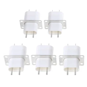 5Pcs Electronic Microwave Oven Magnetron 4 Filament Pin Sockets Converter Home - Picture 1 of 8
