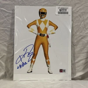 Autographed Power Rangers Karan Ashley “Aisha” 9”x7” Photo Signed - COA Pristine - Bild 1 von 2