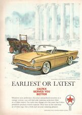 Caltex Petroleum The New Renault FLORIDE-1902 Tonneau 1961 Advertising' Vintage