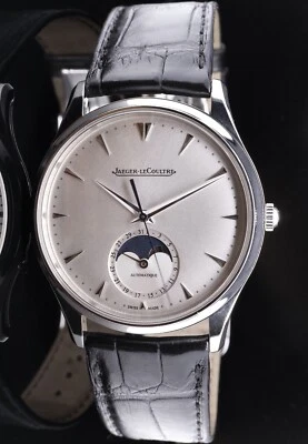 Jaeger-LeCoultre Master Ultra Thin Moon Wrist Watch Ref Q1368420 Box & Papers  - Image 1 of 4