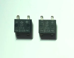DF04S Bridge Rectifier 400V 1A SMD DFS Genuine Vishay Part Tested x 2 pcs - Imagen 1 de 1