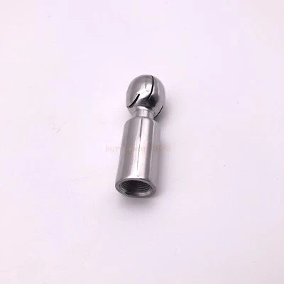 3/8" SS304 CIP Rotary Tank Washing Spray Ball Thread Rotary Nozzle Cleaning Ball - Image 1 of 4