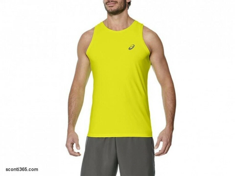 Asics Smanicato Singlet, Running/all sport Uomo -colore 0392 (Safety Yellow) - Imagen 1 de 1