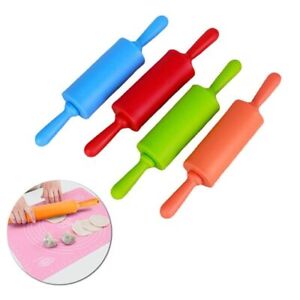 Non-stick Roller Rolling Pin Silicone Dough Roller New Flour Stick  Kitchen