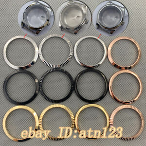 Ring Replacement Stainless Steel Bezel Fit 36mm and 40mm Watch Case Repair Parts