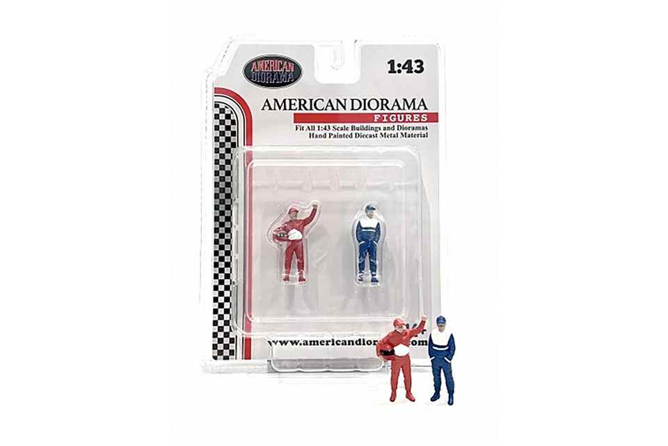Juego Figura Diorama Americano Racing Legends Años 90 Escala 1:43 1.5" Alto 76451 Foto 1 de 1