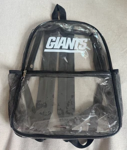 New York Giants - Clear Stadium Backpack - Brand New - Picture 1 of 2