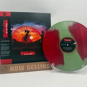 A Nightmare On Elm Street Soundtrack Vinyl LP Freddy's Sweater Red Green Mondo - Picture 1 of 3
