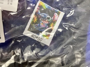 40x50 Colorful Stitch-Inspired Fleece Blanket Cute Cartoon Throw Kids & Adults - Picture 1 of 4