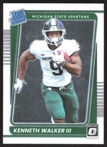 1663H 2022 Chronicles Draft Picks #21 Kenneth Walker III Donruss Optic RR - Picture 1 of 2