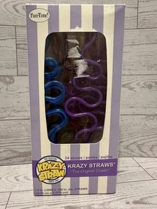 Vintage box Fun Time The Original Classic Krazy straws 24 pc - Picture 1 of 4