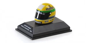 Minichamps 1:8 HELMET CASCO AYRTON SENNA WORLD CHAMPION 1991 - 540309101 - Picture 1 of 4