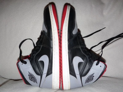 Nike Air Jordan 1 Mid Bred Shadow DQ8426-006 Hombres Talla 11 Sin Caja Limpio Auténtico Foto 1 de 4