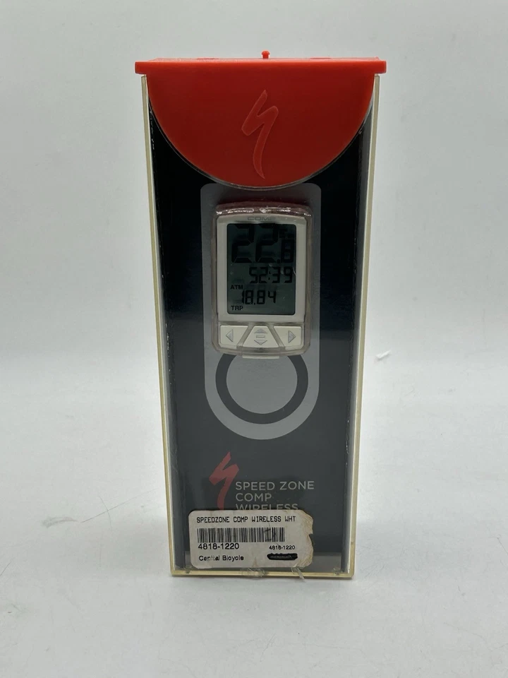 Specialized Speedzone Elite Comp & Cyclocomputer Wireless White - Image 1 of 4