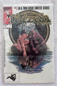 Tarzan der Affen #1-2 Sehr guter Erhaltungszustand komplette Serie adaptiert Film Edgar Rice Burroughs - Bild 1 von 2